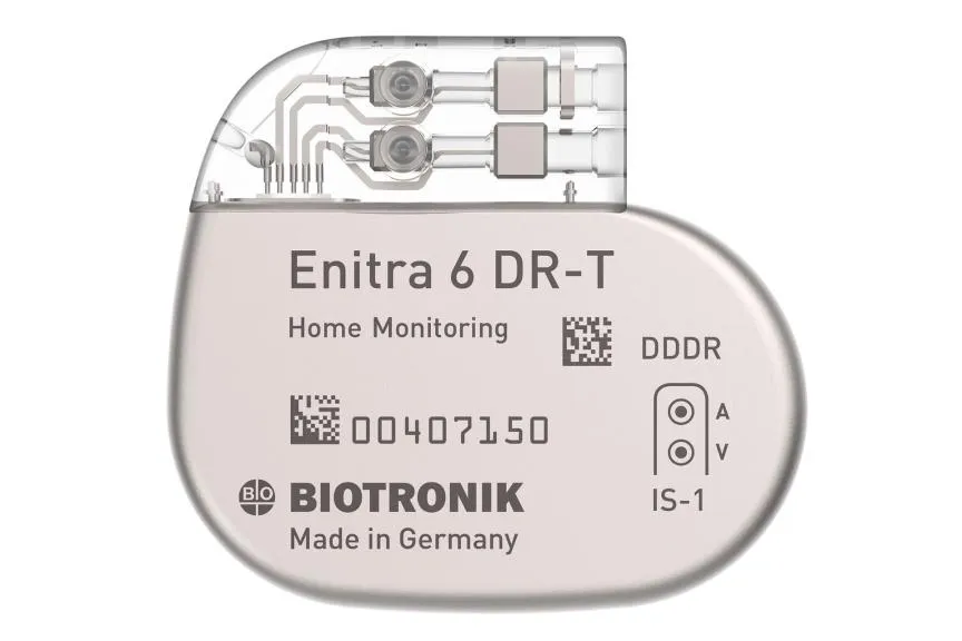 Marcapasos Enitra 6 DR-T Biotronik Bicameral - Dispositivo cardíaco con Home Monitoring